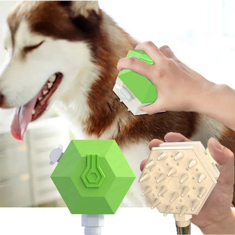 image-Handheld Splash Shower Pet Dog Cat Shower Spray Hose