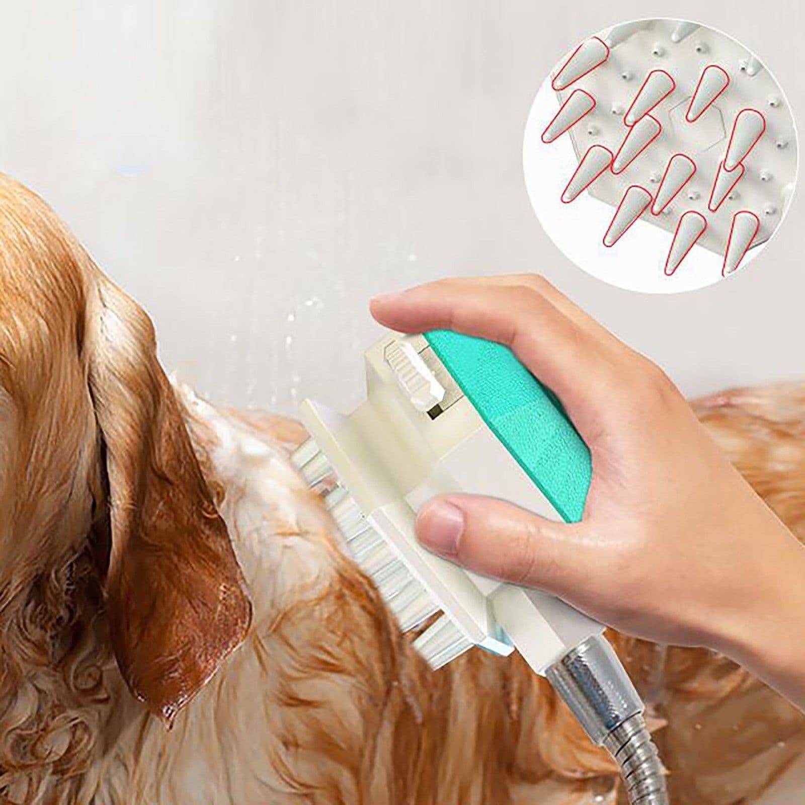 image-Handheld Splash Shower Pet Dog Cat Shower Spray Hose