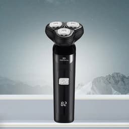 image-Electric Shavers for Men Portable Power Display 3D Floating Blade Full
