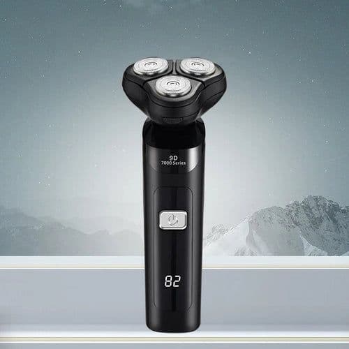 image-Electric Shavers for Men Portable Power Display 3D Floating Blade Full