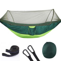 image-Fully Automatic Quick Opening Hammock With Mosquito Net