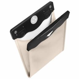 image-LED Car Trash Can Organizer Garbage Holder