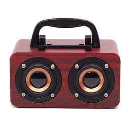 image-Wooden Wireless Bluetooth Speaker Portable Outdoor