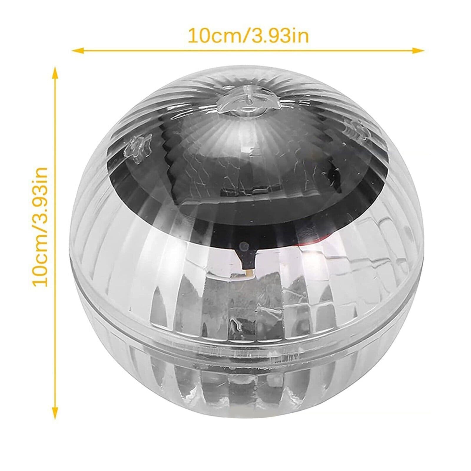image-Outdoor Solar LED Floating Light Garden Pond Pool Lamp Rotating RGB