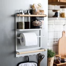 image-Magnetic Adsorption Refrigerator Side Rack Wall-mounted