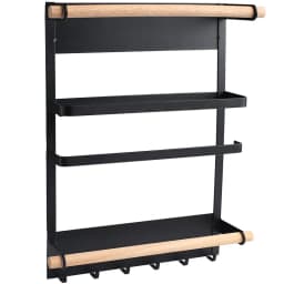 image-Magnetic Adsorption Refrigerator Side Rack Wall-mounted