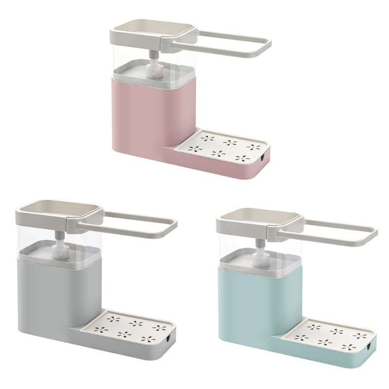 image-Multifunctional Kitchen Cleaning Combination Rack