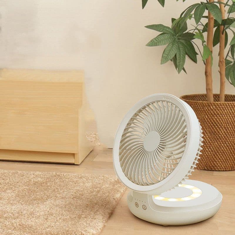 image-Wireless Suspended Air Circulation Fan USB Rechargeable