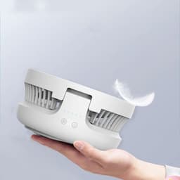 image-Wireless Suspended Air Circulation Fan USB Rechargeable