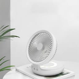 image-Wireless Suspended Air Circulation Fan USB Rechargeable