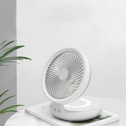 image-Wireless Suspended Air Circulation Fan USB Rechargeable