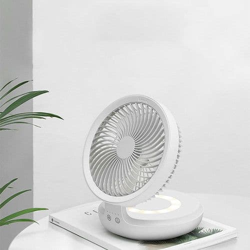 image-Wireless Suspended Air Circulation Fan USB Rechargeable