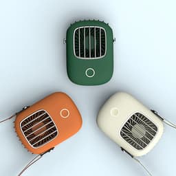 image-Portable Mini Usb Fan 5V Air Cooler Rechargeable Fan