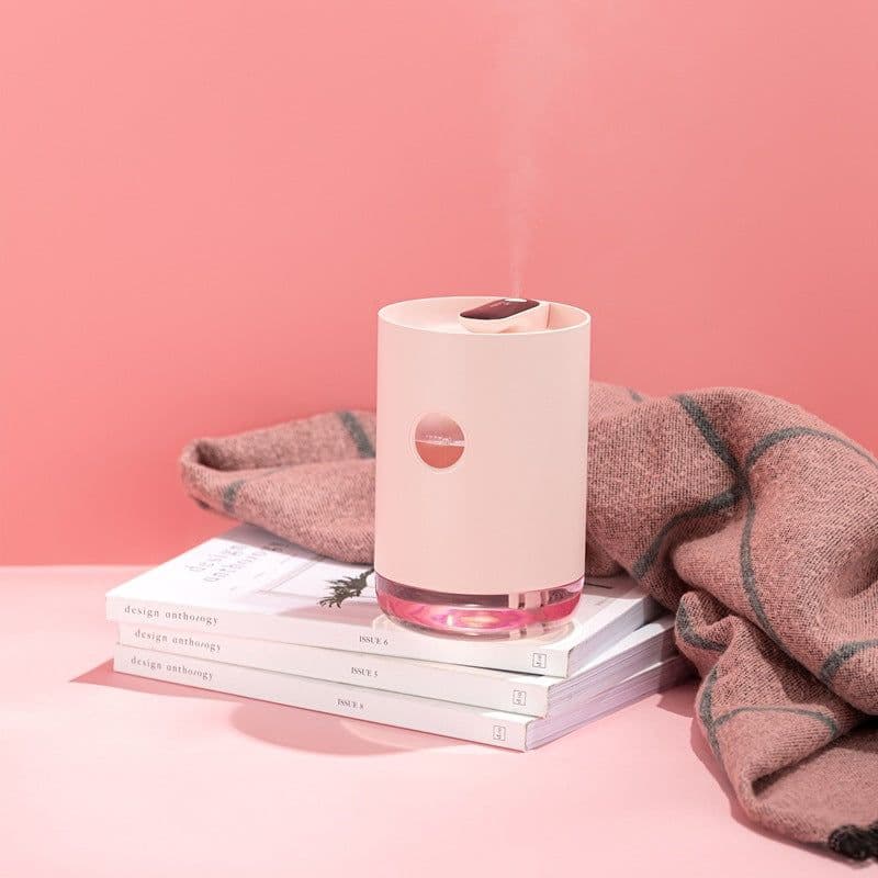 image-Air Humidifier Portable Wireless USB Water Mist Diffuser