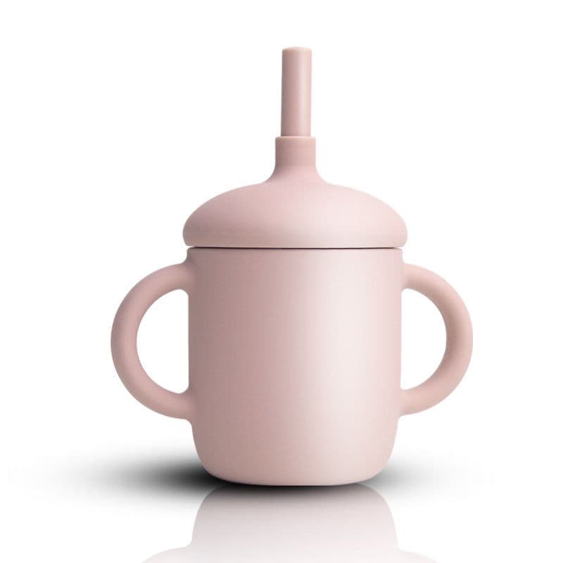 image-New Design Baby Feeding Cup Straw Water Bottle Sippy Cup