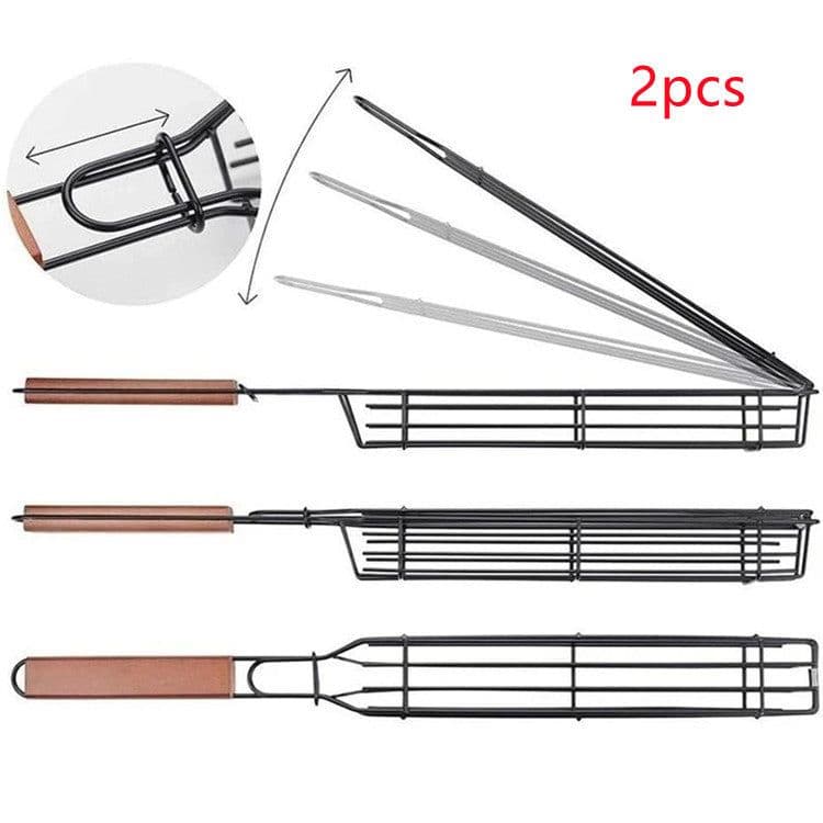 image-BBQ Grill Mesh Stainless Steel Tools Kitchen Accessories