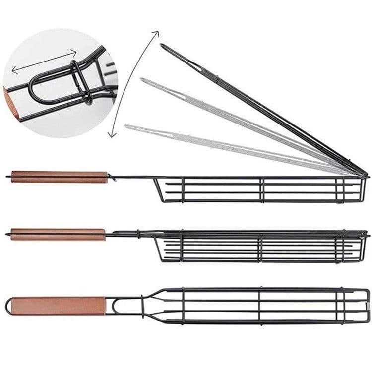 image-BBQ Grill Mesh Stainless Steel Tools Kitchen Accessories