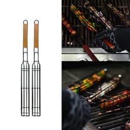 image-BBQ Grill Mesh Stainless Steel Tools Kitchen Accessories