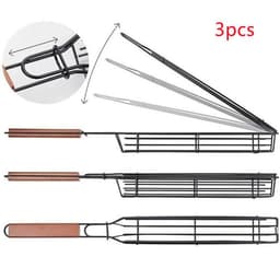 image-BBQ Grill Mesh Stainless Steel Tools Kitchen Accessories