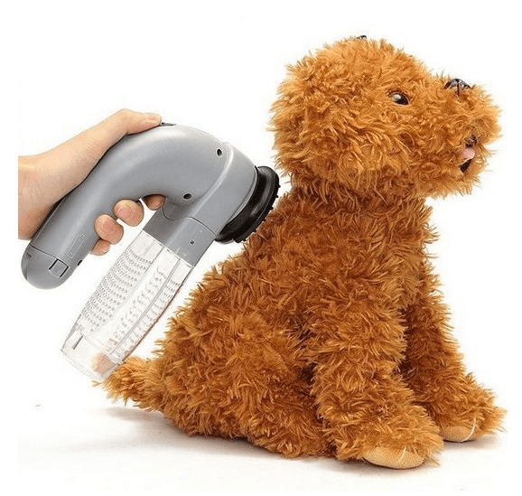 image-Electric Pet Hair Portable Pet Massage Cleaning Brush