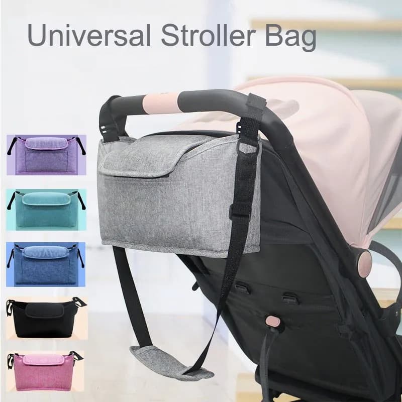 image-Stroller Bag Pram Stroller Organizer Stroller Accessories