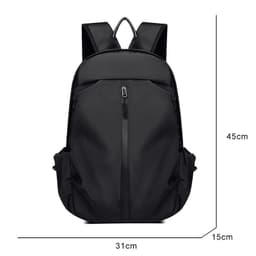 image-Men's Travel Bag High Quality Fashion Backpack with Charging Port