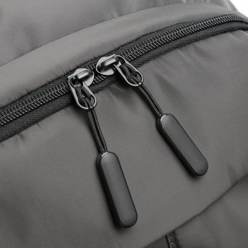 image-Men's Travel Bag High Quality Fashion Backpack with Charging Port