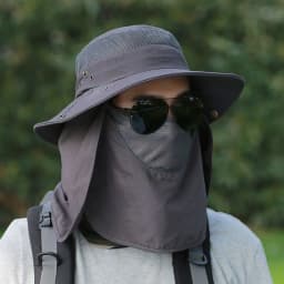 image-Windproof Sunscreen Summer Cycling Fishing Hat