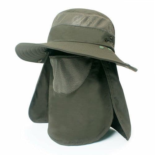 image-Windproof Sunscreen Summer Cycling Fishing Hat