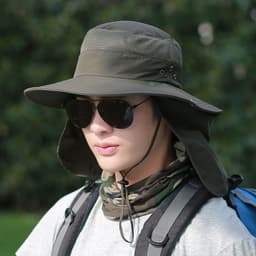 image-Windproof Sunscreen Summer Cycling Fishing Hat