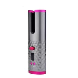 image-Cordless Curling Iron Automatic Rotating Portable Hair Curler USB