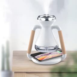 image-Humidifier USB Wireless Charging Desktop Ultrasonic