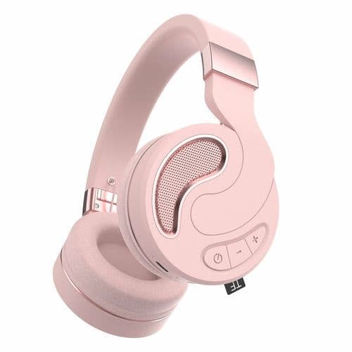 image-Solid Color High Quality Head-mounted Bluetooth Headset