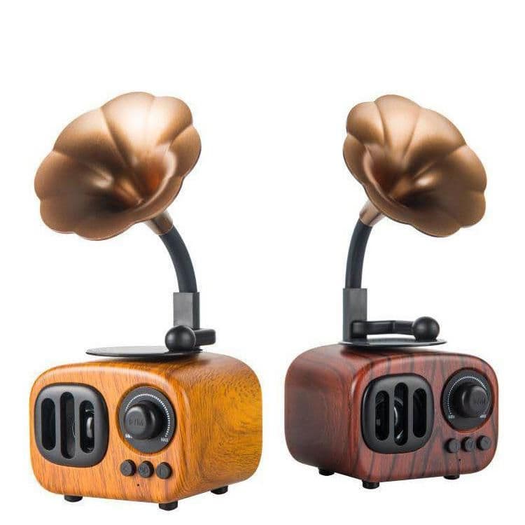 image-High Quality Gramophone Style Small Bluetooth Speaker
