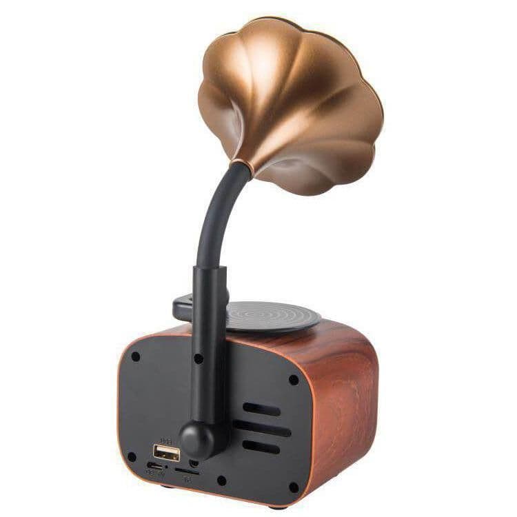 image-High Quality Gramophone Style Small Bluetooth Speaker