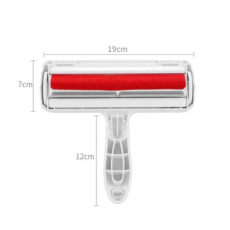 image-2-Way Remove Pet Hair Roller Dog Cat Hair Remover Brush Carpet
