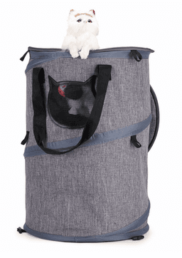 image-Foldable Pet Cat Carrier Bag Outdoor Travel Cat Tunnel Toys