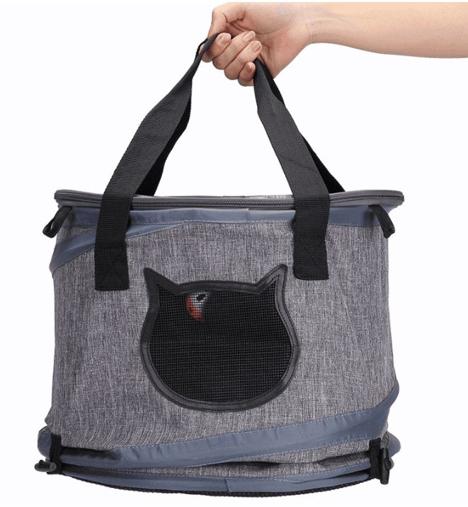 image-Foldable Pet Cat Carrier Bag Outdoor Travel Cat Tunnel Toys