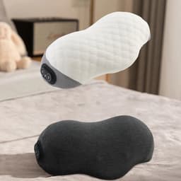 image-Soft Soulder Neck Vibration Massage Pillow Multi-Purpose Adjustables