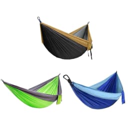 image-Hiking Camping Lightweight Hammocks Outdoor Backyard Leisure Hanging