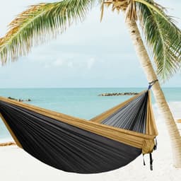 image-Hiking Camping Lightweight Hammocks Outdoor Backyard Leisure Hanging