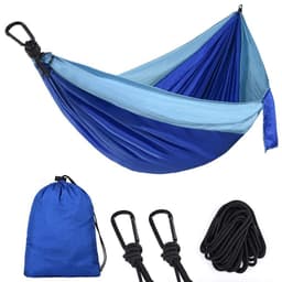 image-Hiking Camping Lightweight Hammocks Outdoor Backyard Leisure Hanging