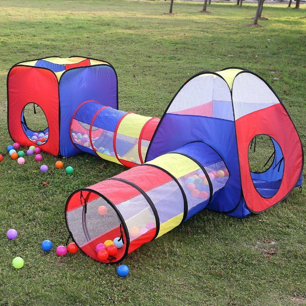 image-Kids Play House Indoor Outdoor Ocean Ball Pool Pit Game Tent