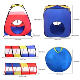 image-Kids Play House Indoor Outdoor Ocean Ball Pool Pit Game Tent