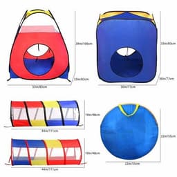image-Kids Play House Indoor Outdoor Ocean Ball Pool Pit Game Tent