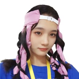 image-Heatless Hair Curlers Curling Rod Ribbon Headband