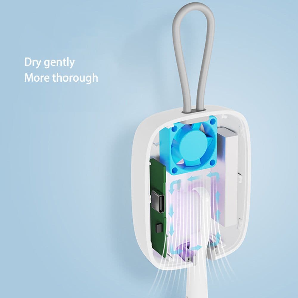 image-Double-head UV Electric Toothbrush Disinfection Box Smart