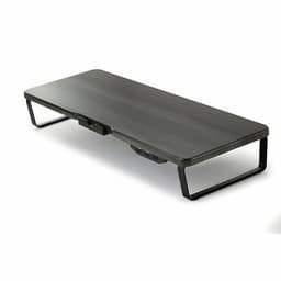 image-Ergonomic Monitor Holder Riser With 3 USB Port Laptop Stand