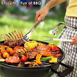 image-25PCS/Set Stainless Steel Barbecue Grilling Tools Set BBQ Utensil