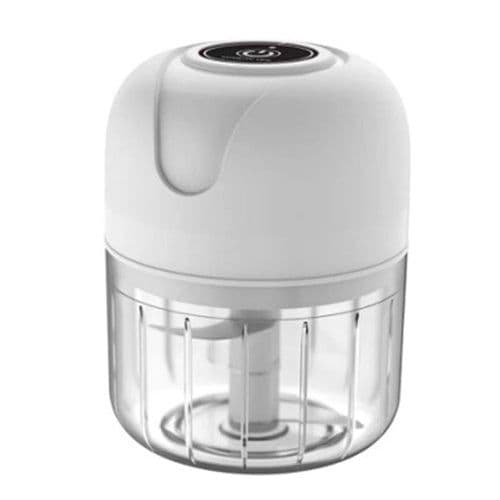 image-250ml Garlic Masher Crusher Electric Kitchen Food Chopper USB Portable